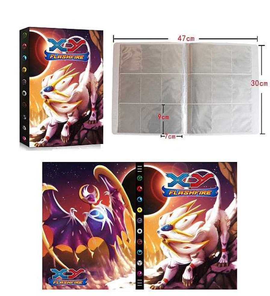 PKM Sonstiges Merchandise | Pokemon Karten Sammelalbum Fur 432 Karten Im A4 Format - Viele Pokemon Motive