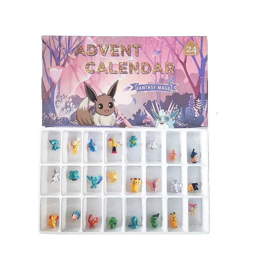 PKM Sonstiges Merchandise | Pokemon Adventskalender Mit Evoli Motiv
