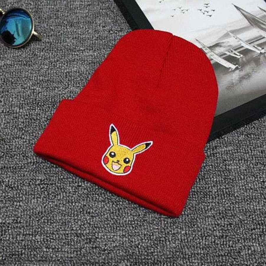 PKM Sonstiges Merchandise | Pikachu Pokemon Uni Beanie Mutze Verschiedene Motive