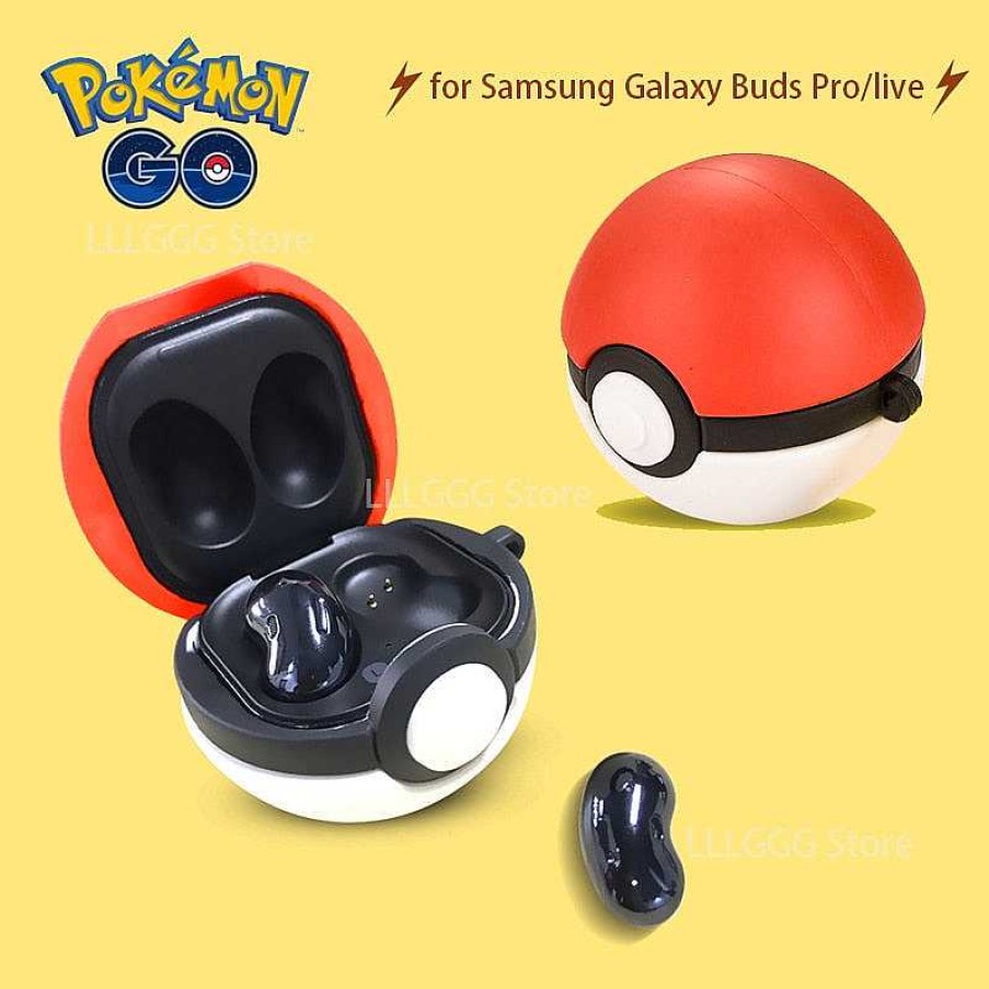 PKM Sonstiges Merchandise | Pokeball Samsung Galaxy Buds Pro/Live Schutzhulle