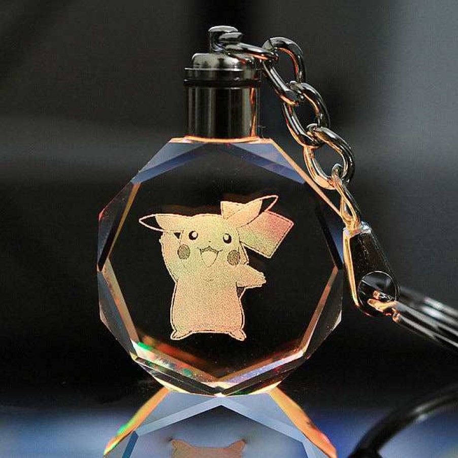 PKM Sonstiges Merchandise | Pokemon Go Leuchtende Anhanger In Vielen Motiven - Keychain