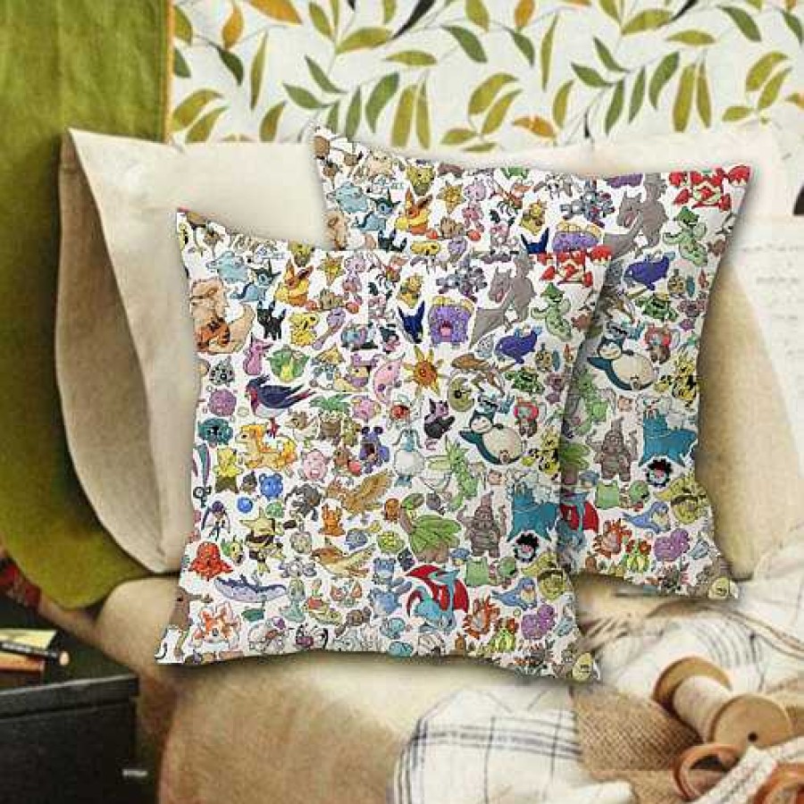 PKM Sonstiges Merchandise | Pokemon Kissenbezug (4 Verschiedene Motive)