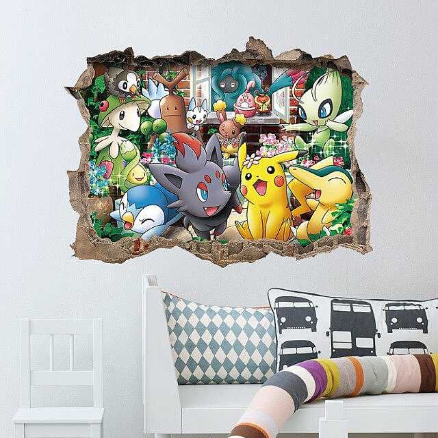 PKM Sonstiges Merchandise | Pokemon Poke Trainer Wand Sticker
