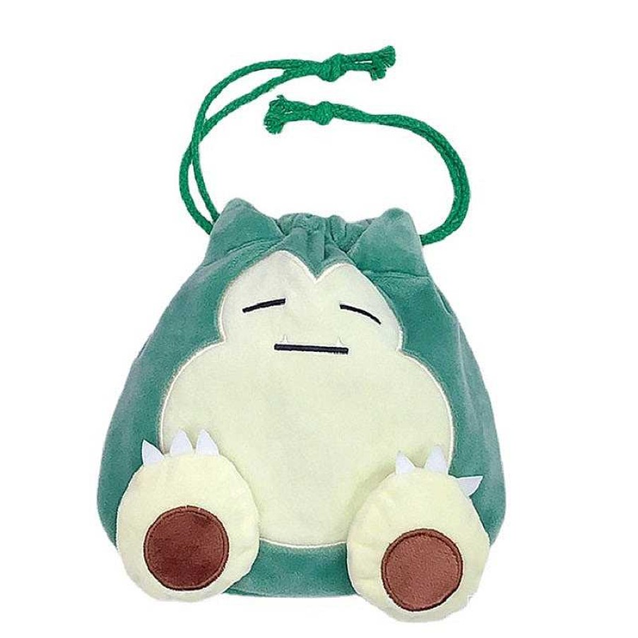 PKM Sonstiges Merchandise | Flauschiger Snorlax Relaxo Beutel Tasche