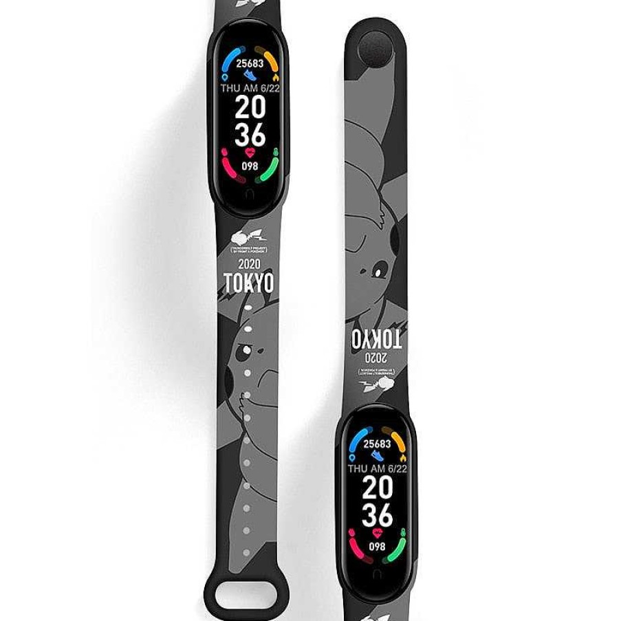 PKM Sonstiges Merchandise | Pokemon Digitale Led Kinder Armbanduhr Mit Ladefunktion