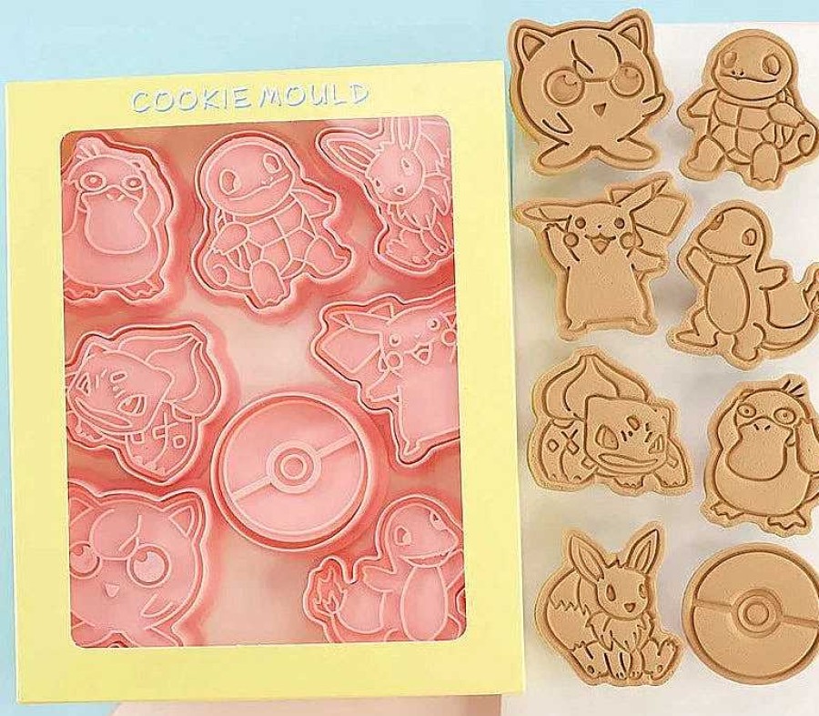 PKM Sonstiges Merchandise | Pokemon Keks Ausstechformen (6 Stk.)