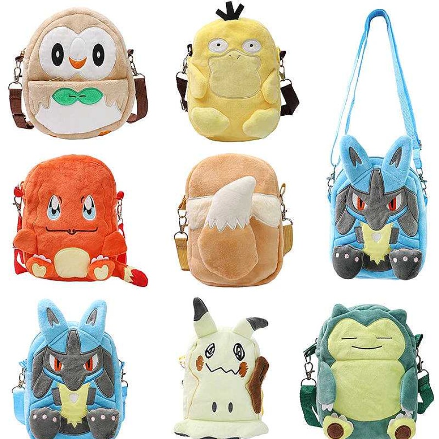 PKM Sonstiges Merchandise | Pluschige Taschen Und Rucksacke Mit Pokemon Motiven