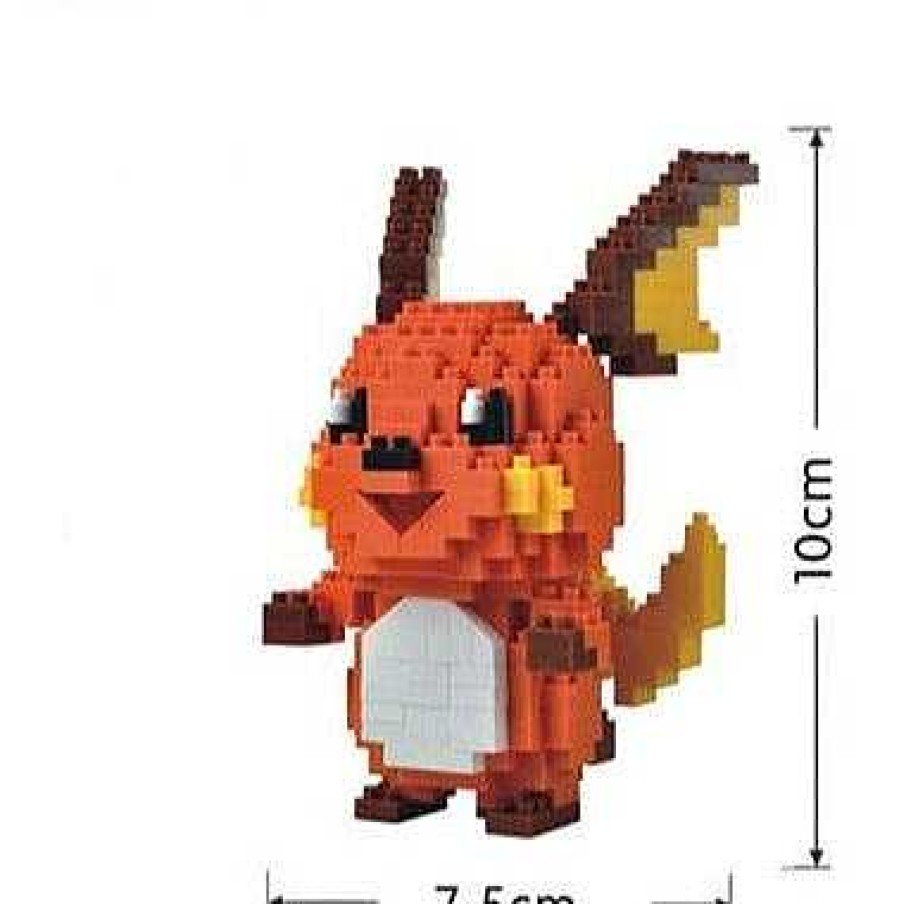 PKM Sonstiges Merchandise | Pokemon Growlithe, Raichu, Weezing, Sudowoodo, Fennekin, Froakie Baustein Figuren