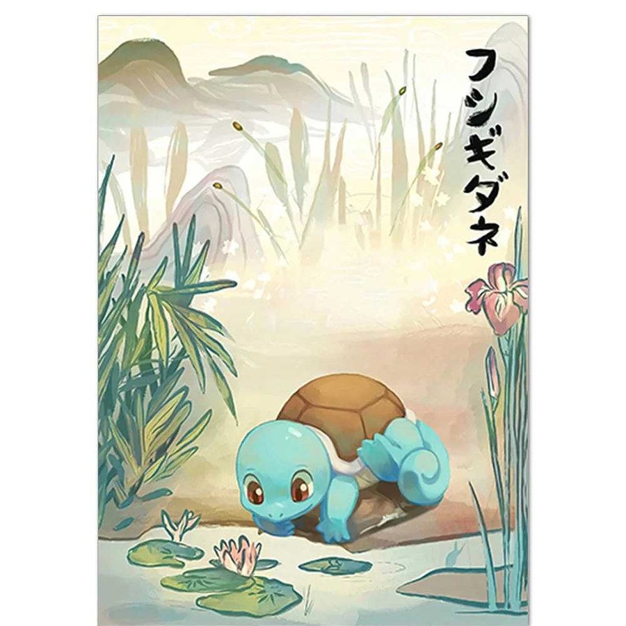 PKM Sonstiges Merchandise | Pokemon Poster Kunstdruck Im Japanischen Stil - Viele Motive